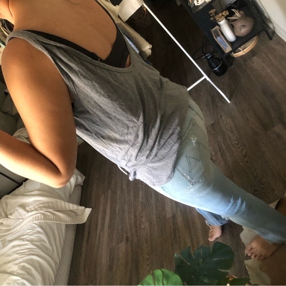 Free People We the Free Flowy Tank in Grey Size S - Picture 3 of 10